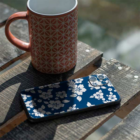 Blue and White iPhone 11 Skin